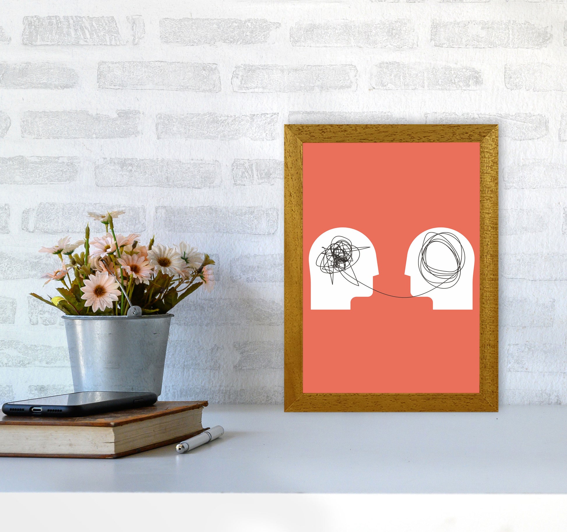 Disorganized To Organized Art Print by Jason Stanley A4 Print Only