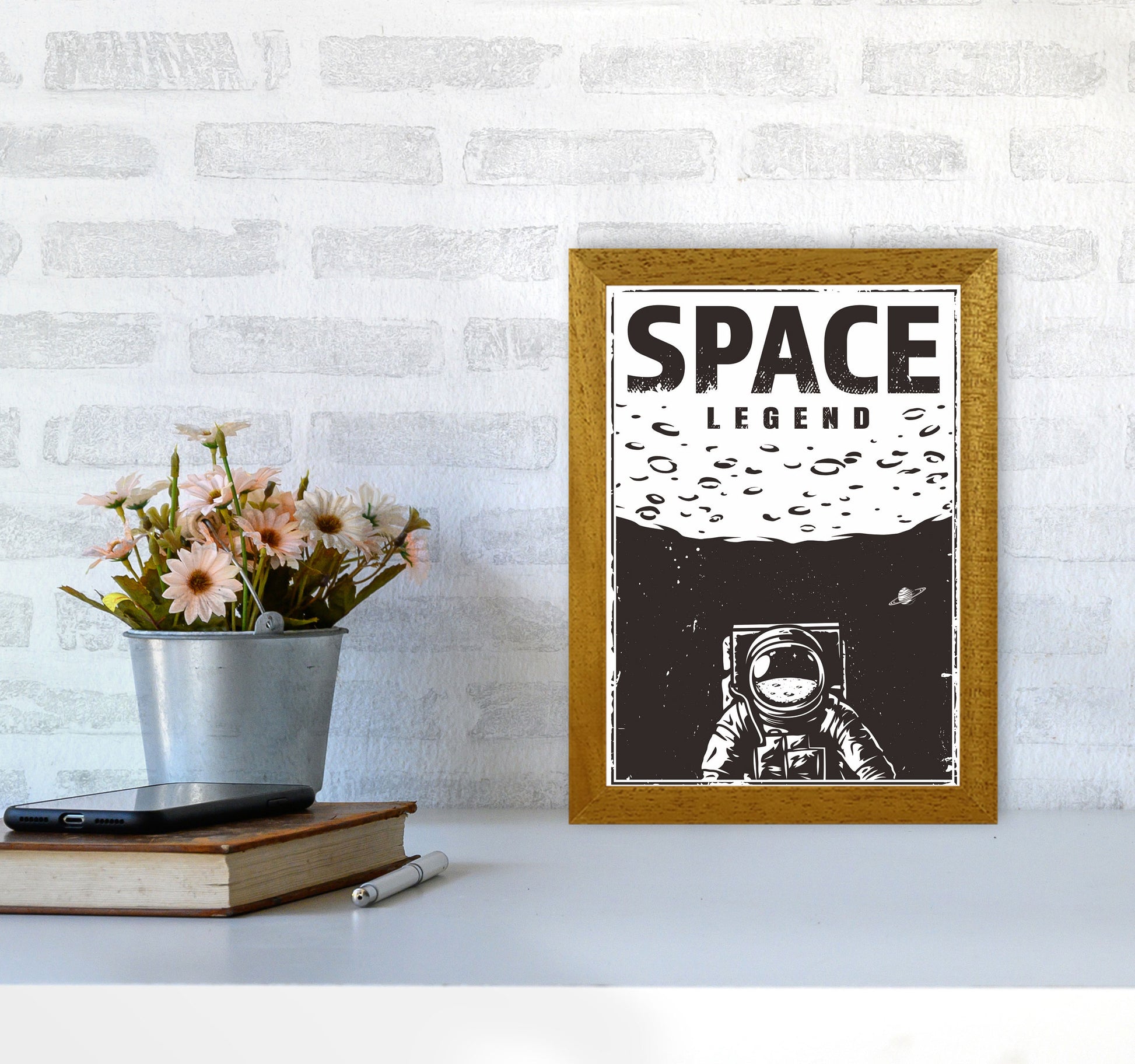 Outer Space Series - #19 Art Print by Jason Stanley A4 Print Only