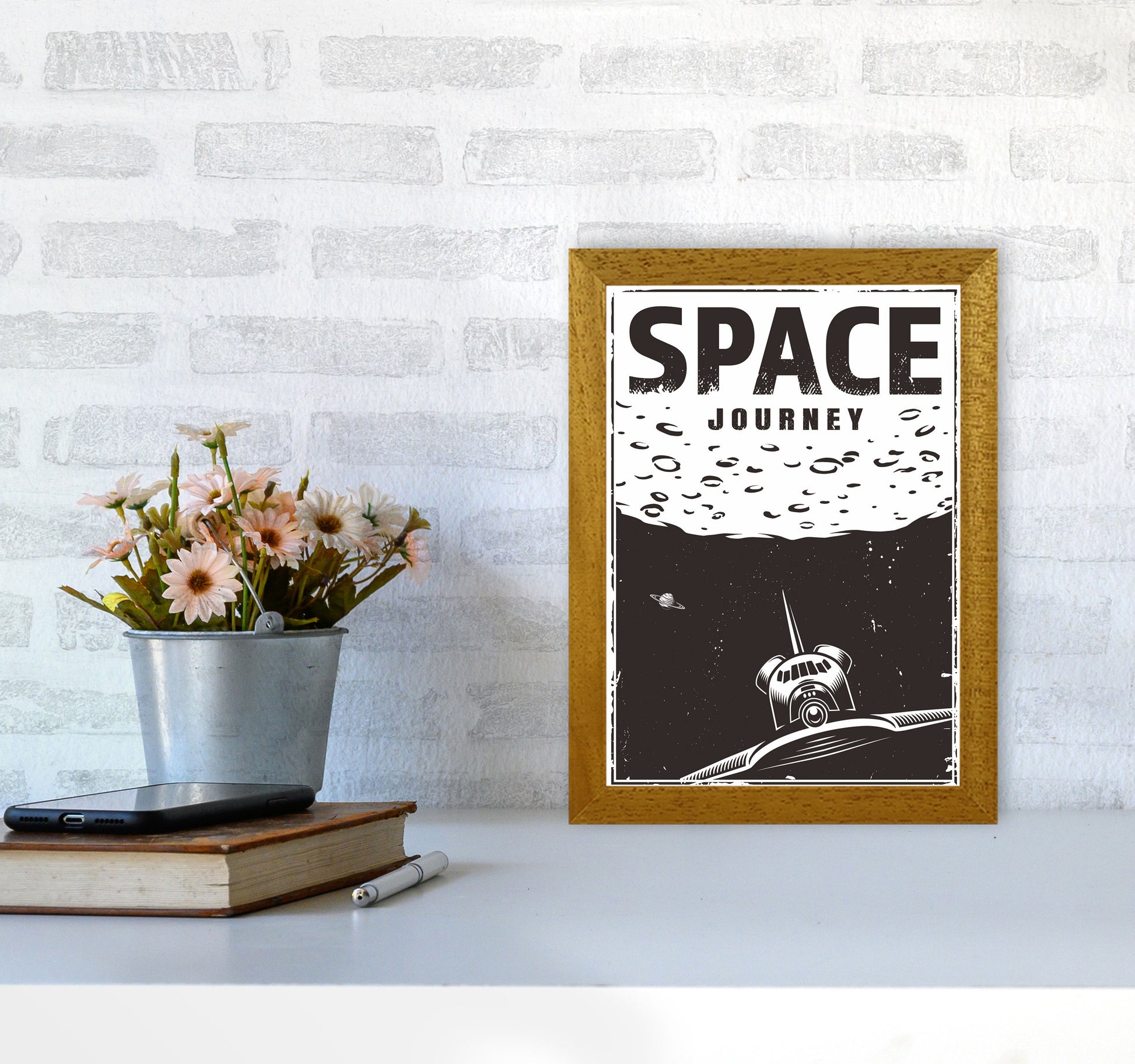 Outer Space Series - #20 Art Print by Jason Stanley A4 Print Only