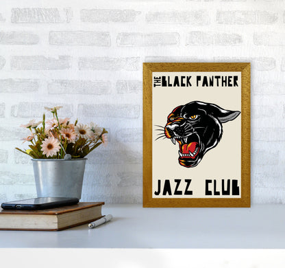 Black Panther Jazz Club Art Print by Jason Stanley A4 Print Only