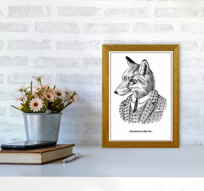 The Fantastic Mr. Fox Art Print by Jason Stanley A4 Print Only