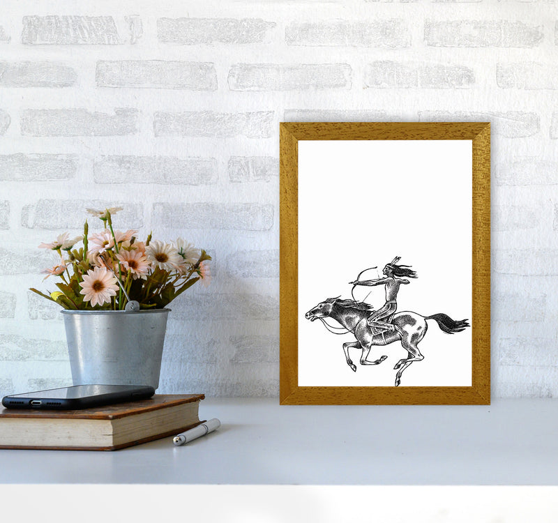 Native American Indian Art Print by Jason Stanley A4 Print Only