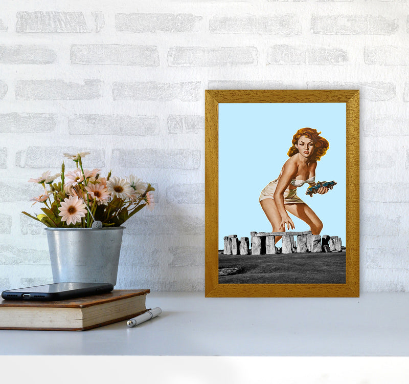 Attack On Stonehenge Art Print by Jason Stanley A4 Print Only