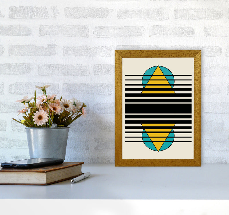 Geometric Suns. IIII Art Print by Jason Stanley A4 Print Only