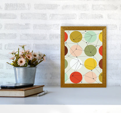 Geometry On Circles Art Print by Jason Stanley A4 Print Only