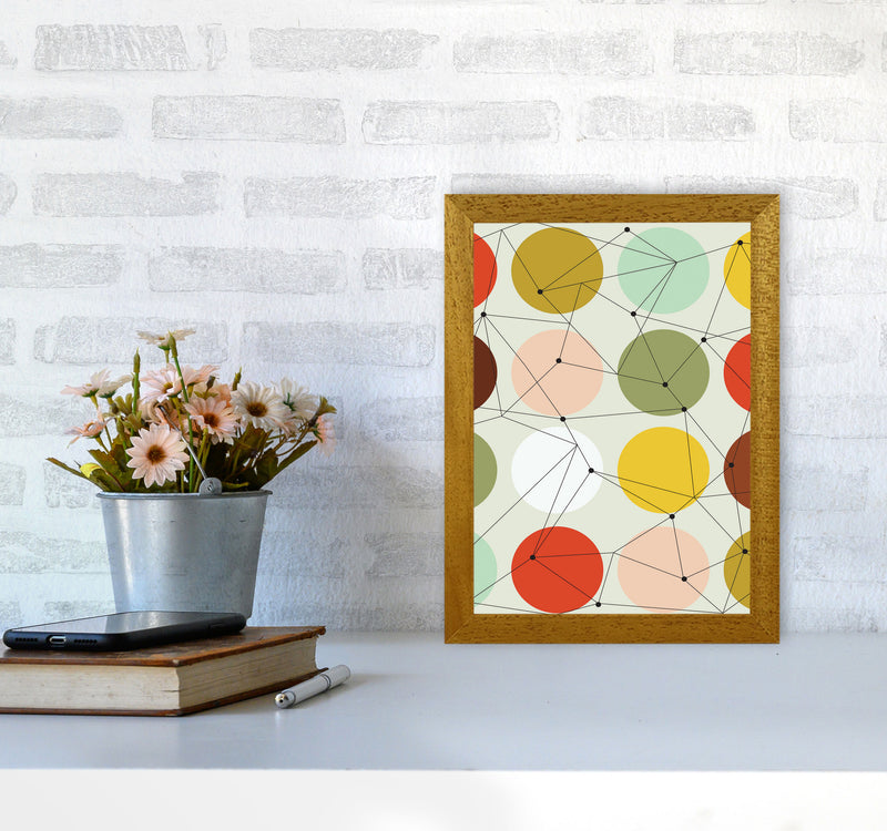 Geometry On Circles Art Print by Jason Stanley A4 Print Only