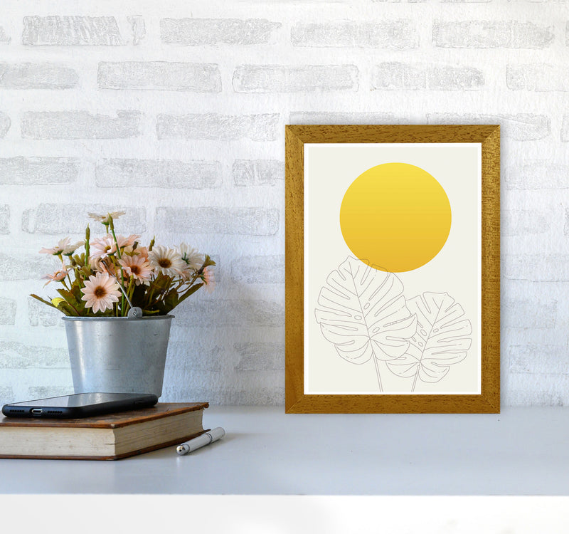 Botanical Yellow 1 Art Print by Jason Stanley A4 Print Only