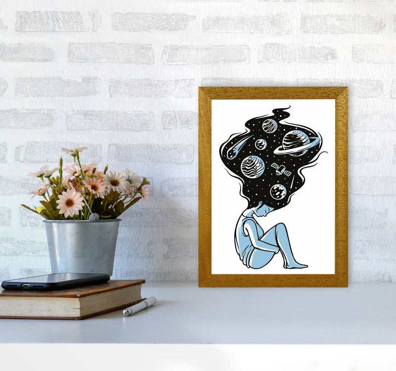 Head In The Clouds Art Print by Jason Stanley A4 Print Only
