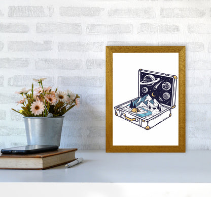 Carry On Carry All Art Print by Jason Stanley A4 Print Only