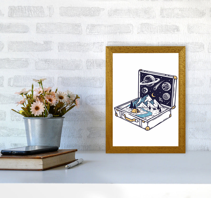 Carry On Carry All Art Print by Jason Stanley A4 Print Only