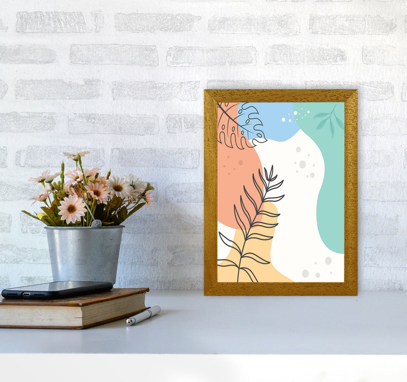 Abstract Leaves II Art Print by Jason Stanley A4 Print Only