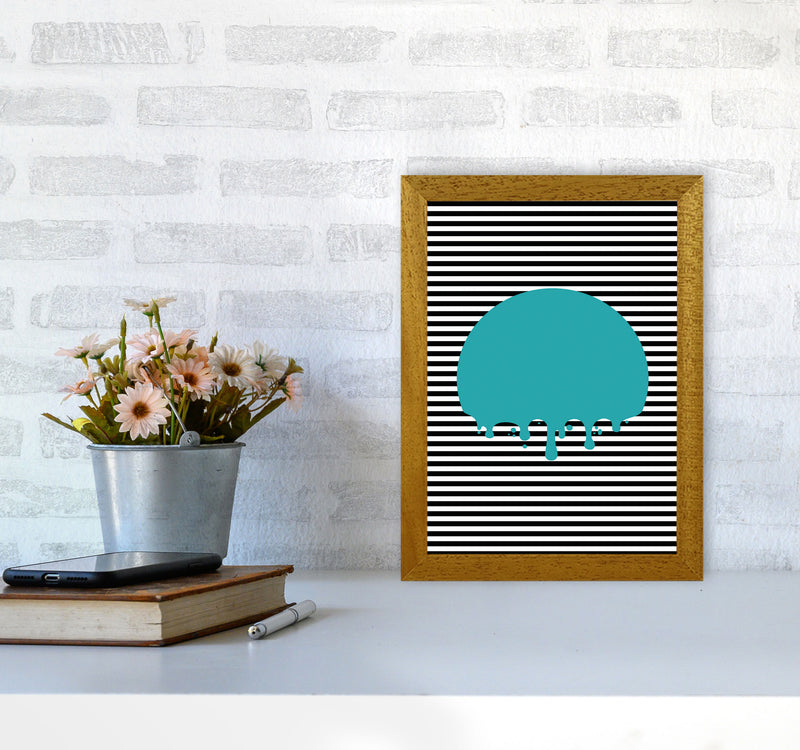 The Melting Moon Art Print by Jason Stanley A4 Print Only