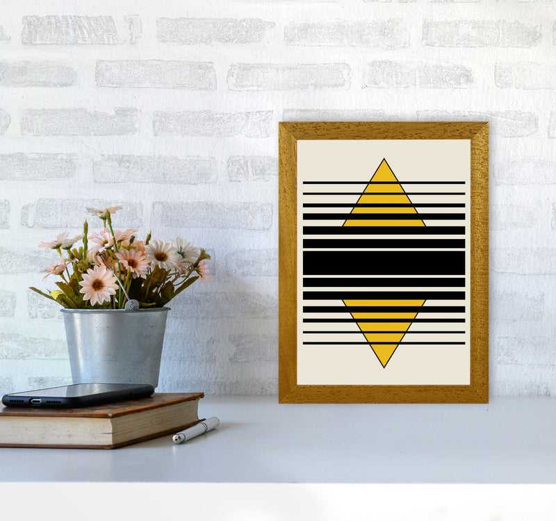 Geometric Pyramid Art Print by Jason Stanley A4 Print Only