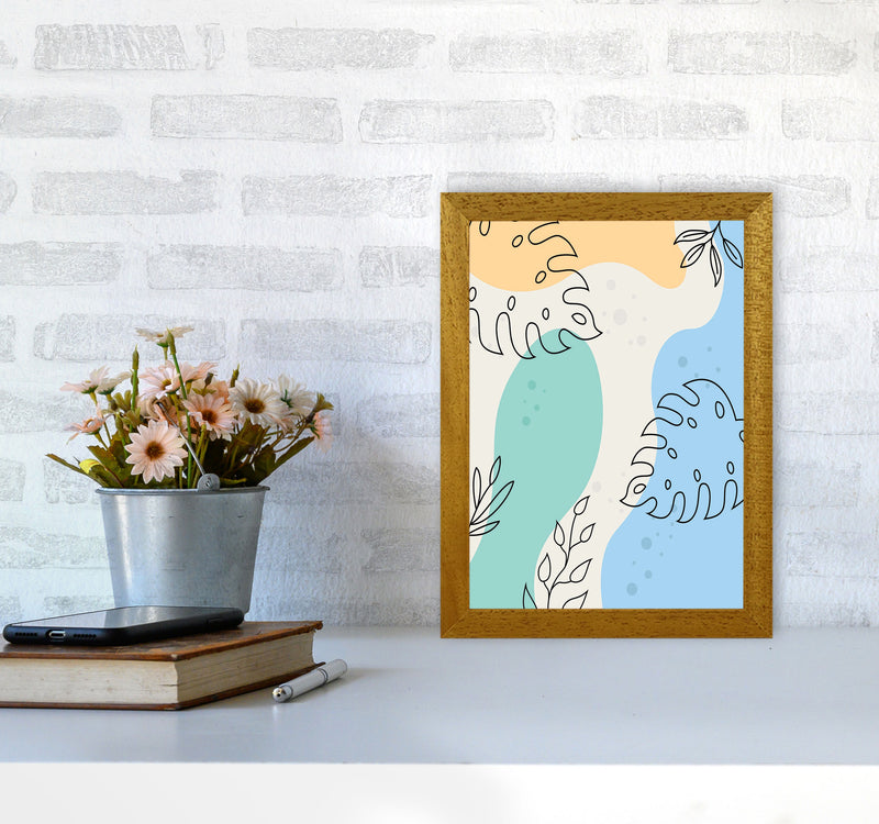 Abstract Leaves I Art Print by Jason Stanley A4 Print Only