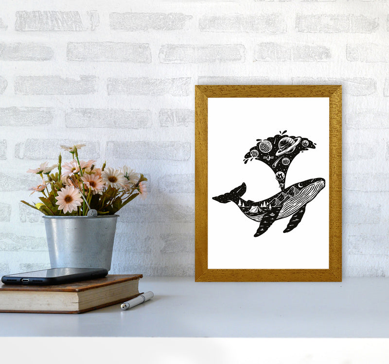 Humpback Universe Art Print by Jason Stanley A4 Print Only