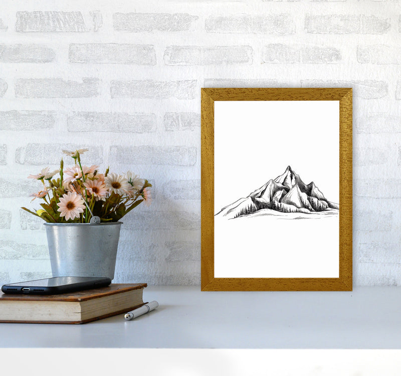 To The Mountains Art Print by Jason Stanley A4 Print Only