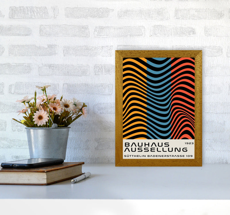 Bauhaus Tri-Color Art Print by Jason Stanley A4 Print Only