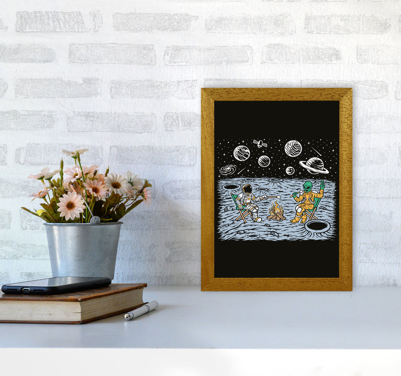 Space Camp Vibes Art Print by Jason Stanley A4 Print Only