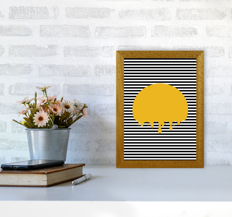 The Melting Sun Art Print by Jason Stanley A4 Print Only
