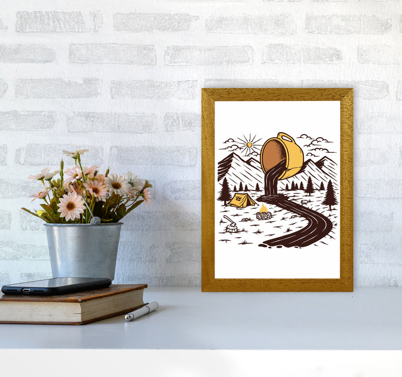Coffee Is Life Art Print by Jason Stanley A4 Print Only