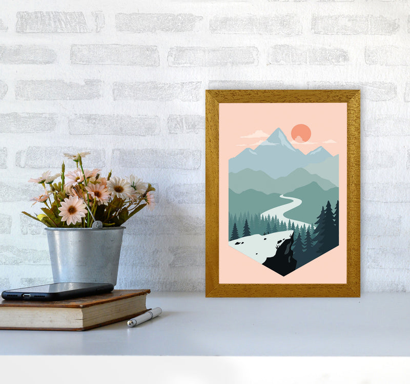 Get Out There Art Print by Jason Stanley A4 Print Only