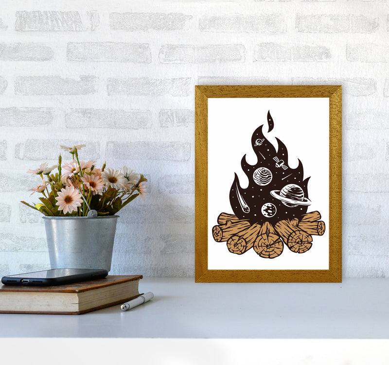 Mystical Fire Art Print by Jason Stanley A4 Print Only