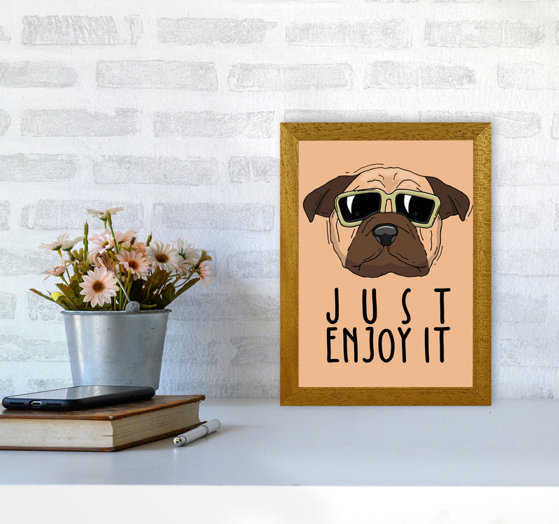 Just Enjoy It Art Print by Jason Stanley A4 Print Only