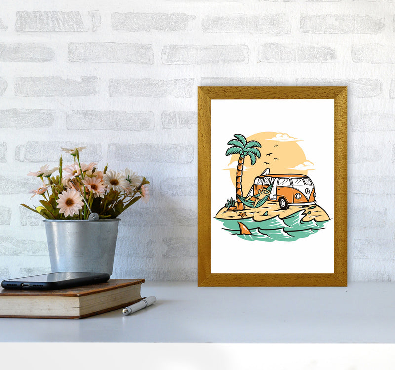 The Good Life Art Print by Jason Stanley A4 Print Only