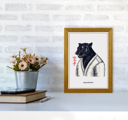 Black Panther Art Print by Jason Stanley A4 Print Only