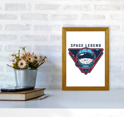 Space Legend Art Print by Jason Stanley A4 Print Only