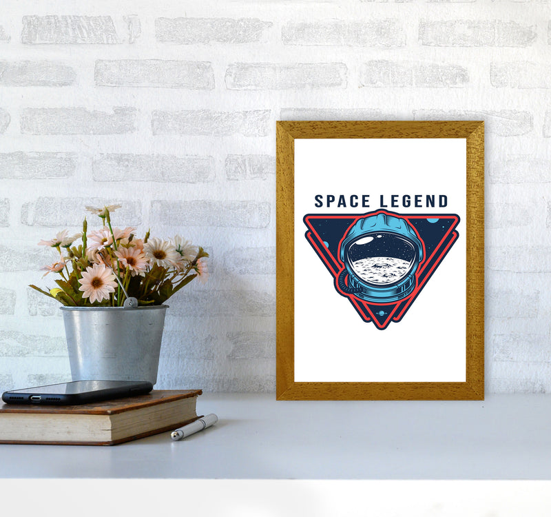 Space Legend Art Print by Jason Stanley A4 Print Only