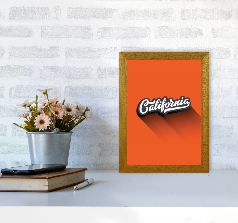 California Art Print by Jason Stanley A4 Print Only