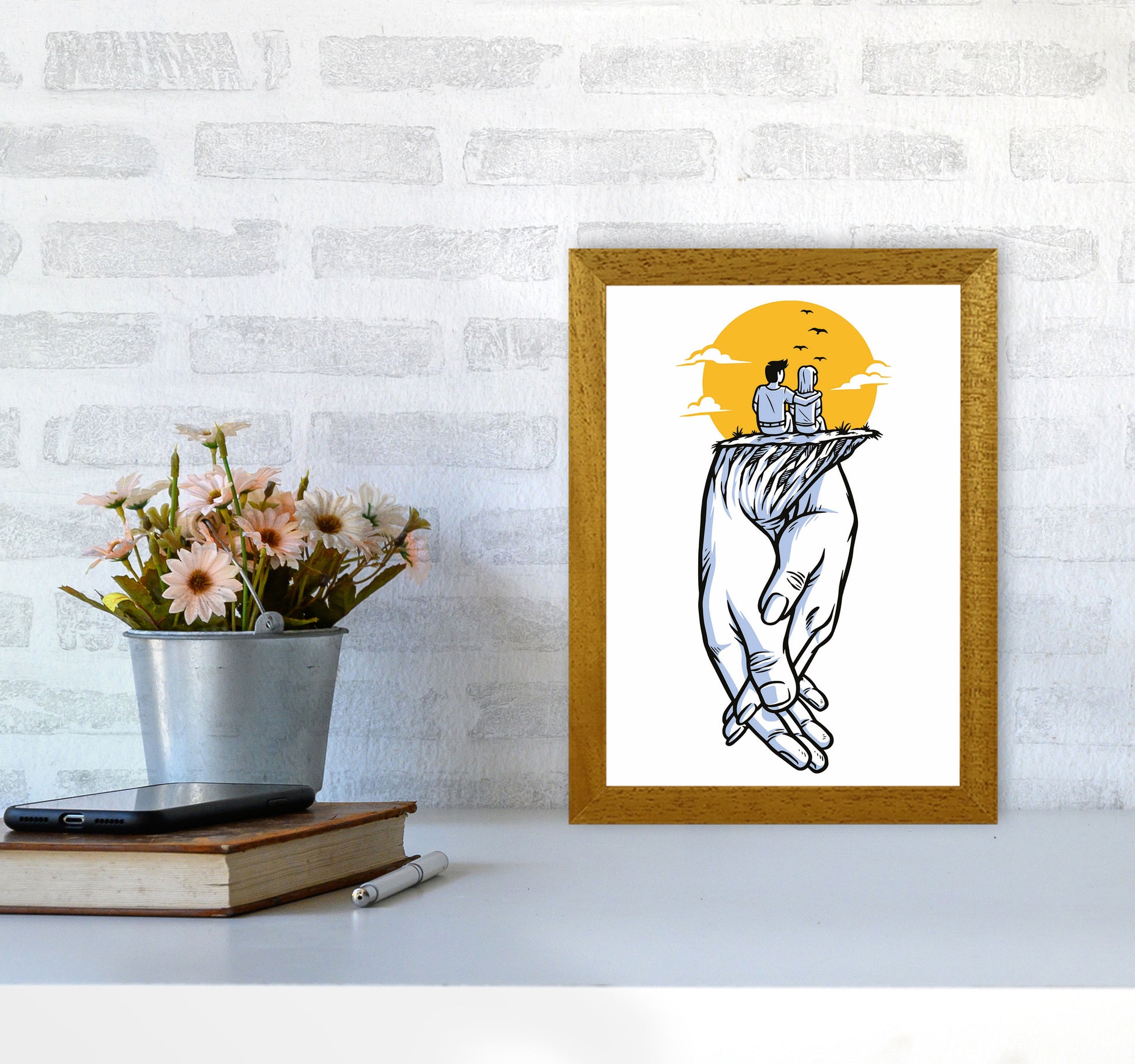 Date Night Art Print by Jason Stanley A4 Print Only