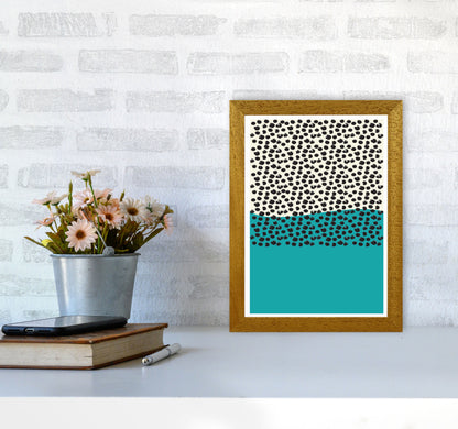 Blue Vibe 2 Art Print by Jason Stanley A4 Print Only