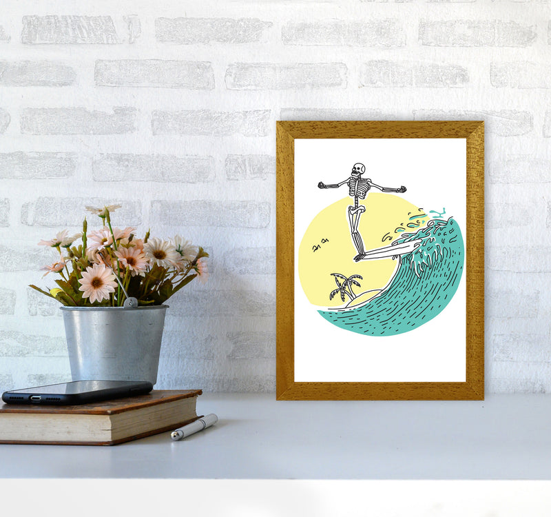 Hang 10 Zen Art Print by Jason Stanley A4 Print Only