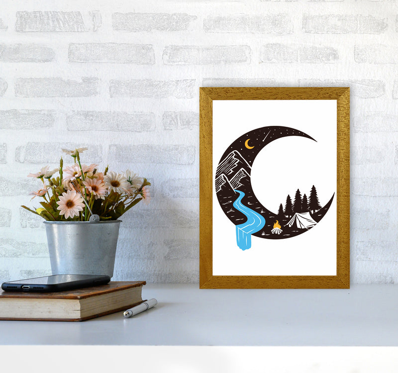 Moon River Art Print by Jason Stanley A4 Print Only