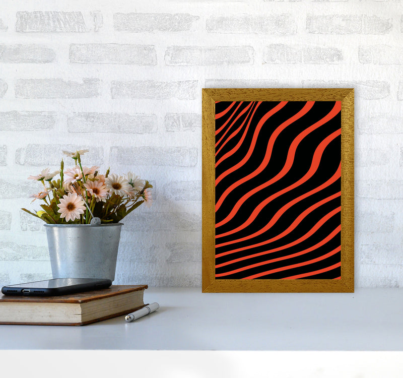 Red Vibes Art Print by Jason Stanley A4 Print Only