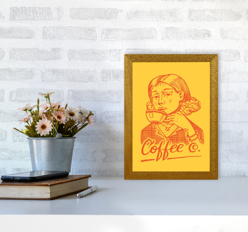 Coffee Art Print by Jason Stanley A4 Print Only