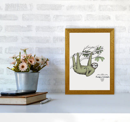 Sloth Art Print by Jason Stanley A4 Print Only