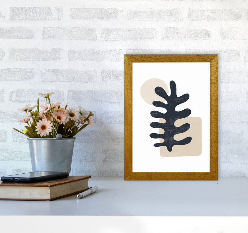 Minimal Abstract Algae III Art Print by Jason Stanley A4 Print Only