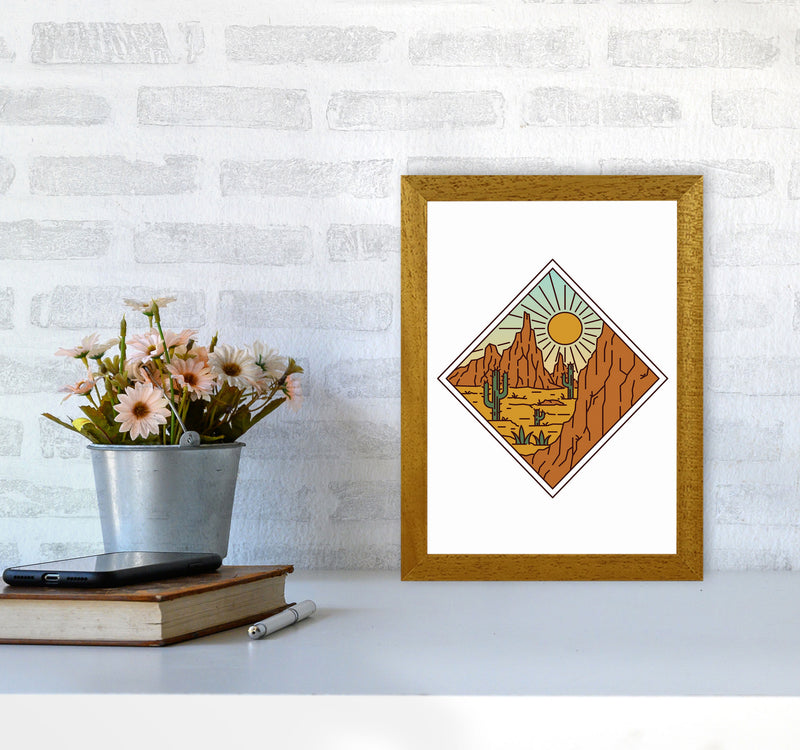Desert Vibes Art Print by Jason Stanley A4 Print Only