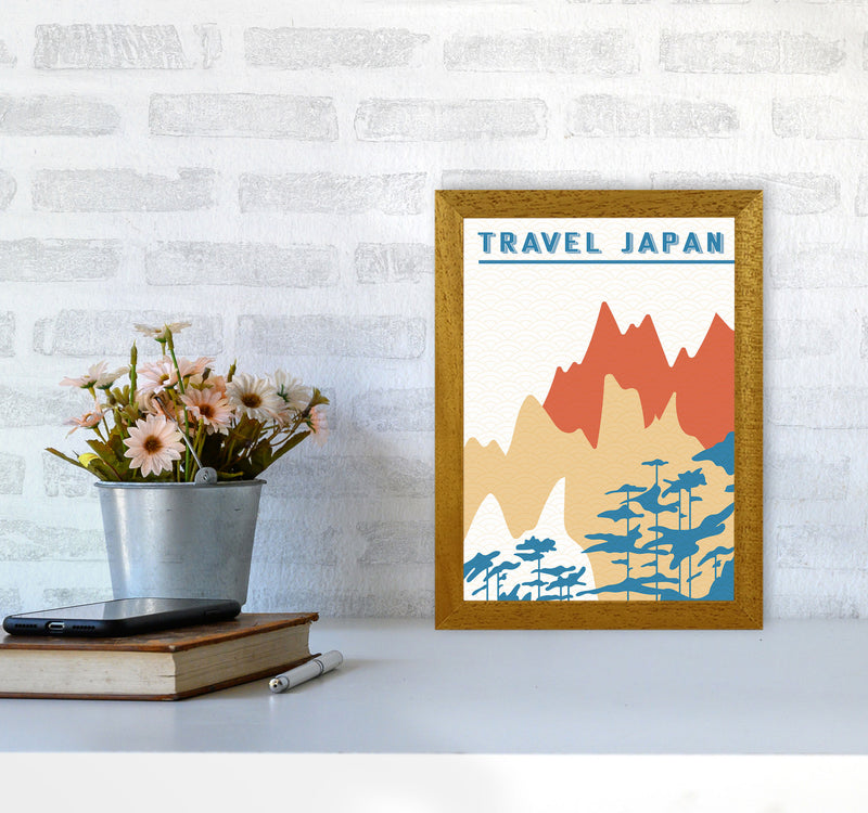 Traval Japan Minimilism III Art Print by Jason Stanley A4 Print Only