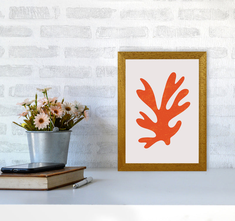 Abstract Red Algae Art Print by Jason Stanley A4 Print Only