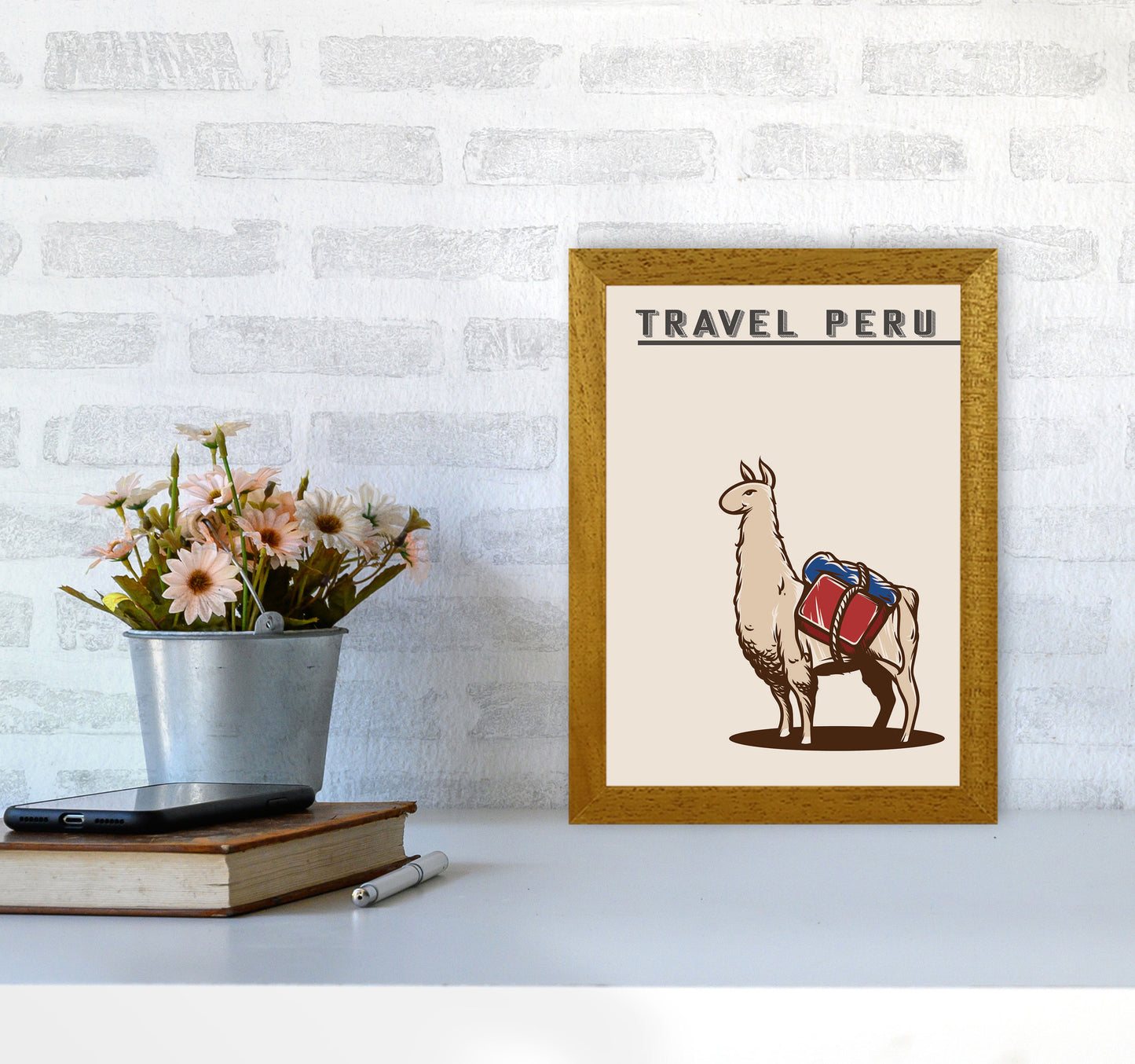 Travel Peru Art Print by Jason Stanley A4 Print Only