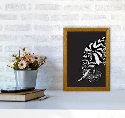 Ornate Elephant Art Print by Jason Stanley A4 Print Only
