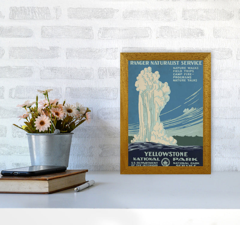 Yellowstone National Park Art Print by Jason Stanley A4 Print Only