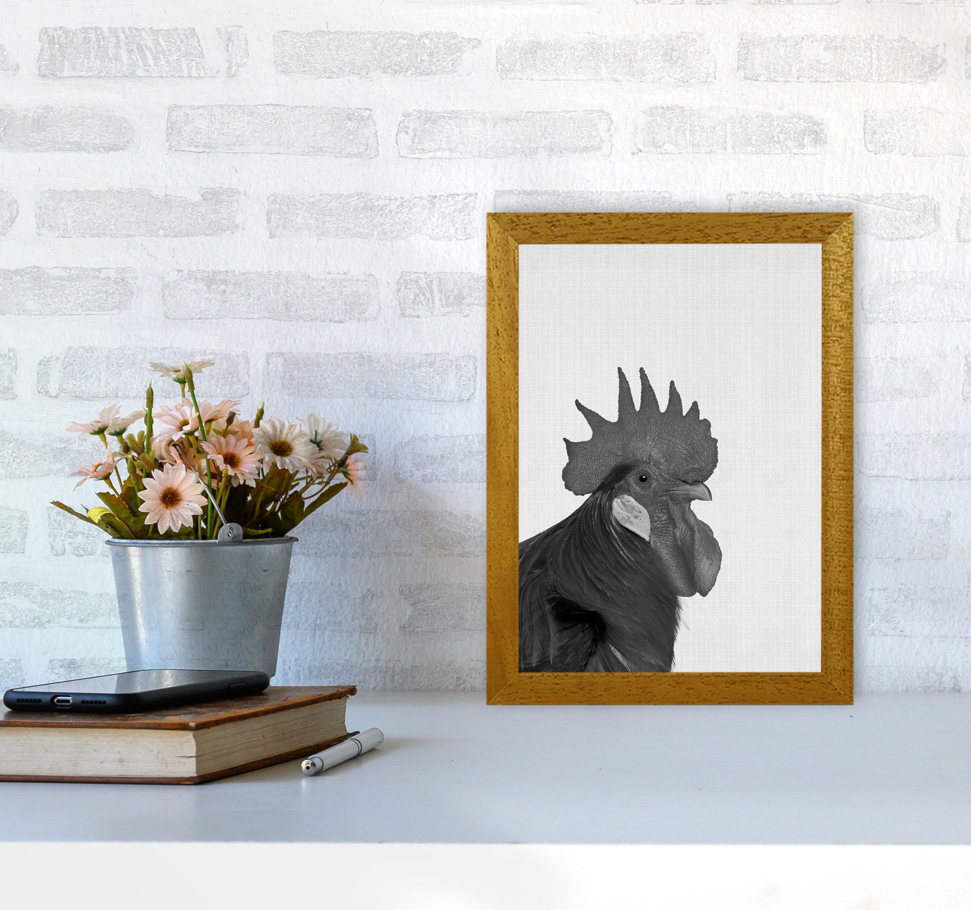 Cock A Doodle Doo Art Print by Jason Stanley A4 Print Only