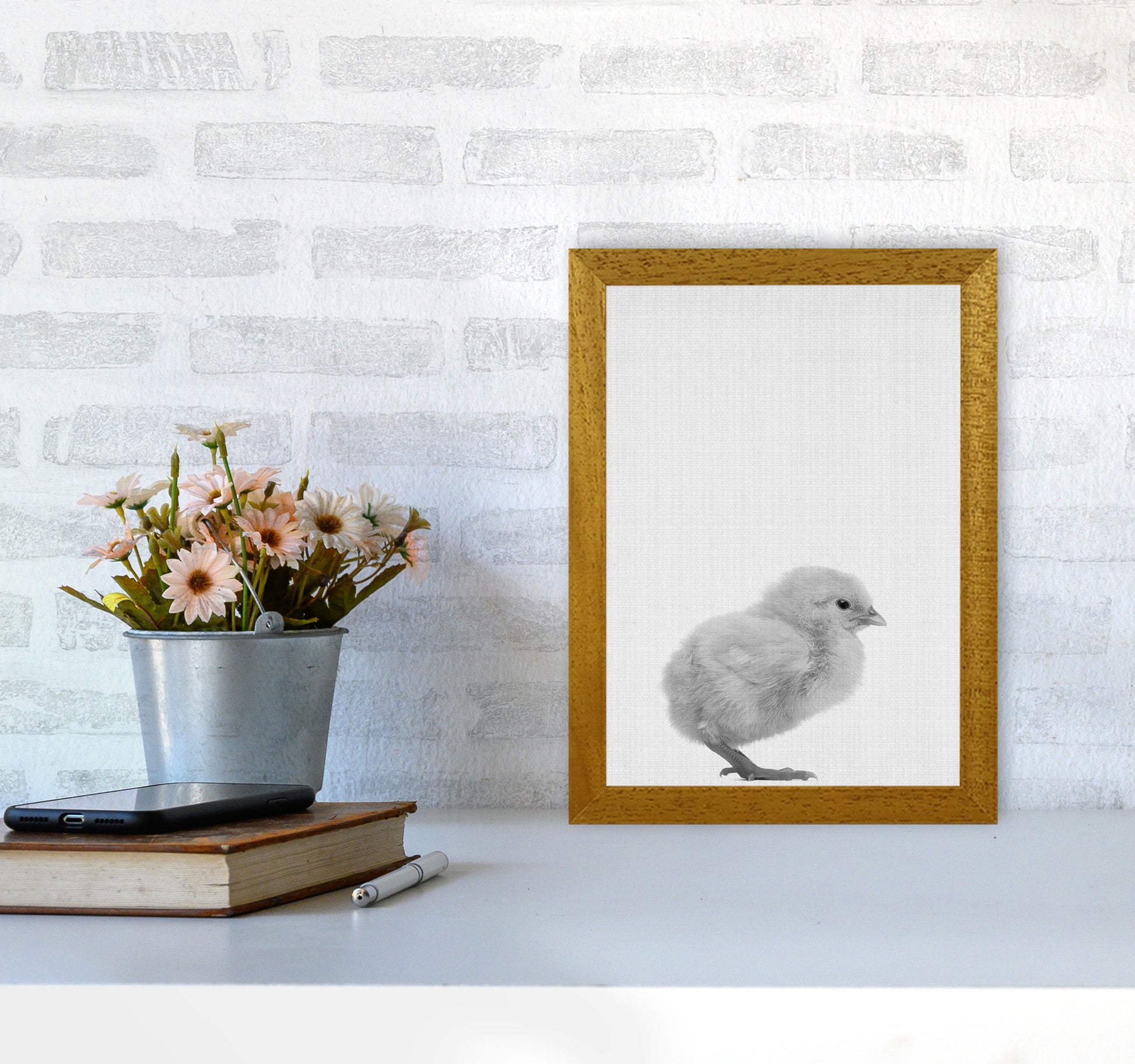 2X3_Chick Art Print by Jason Stanley A4 Print Only