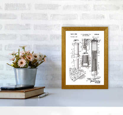 Bingo Game Marker Patent Art Print by Jason Stanley A4 Print Only