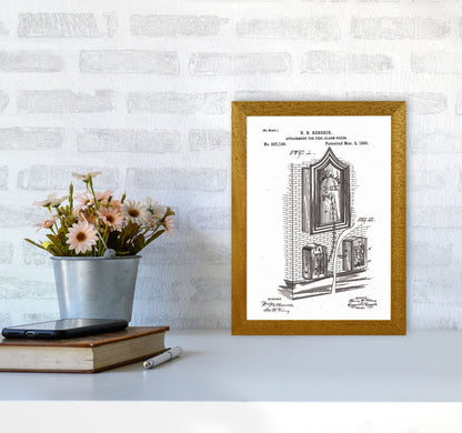Fire Alarm Box Patent Art Print by Jason Stanley A4 Print Only